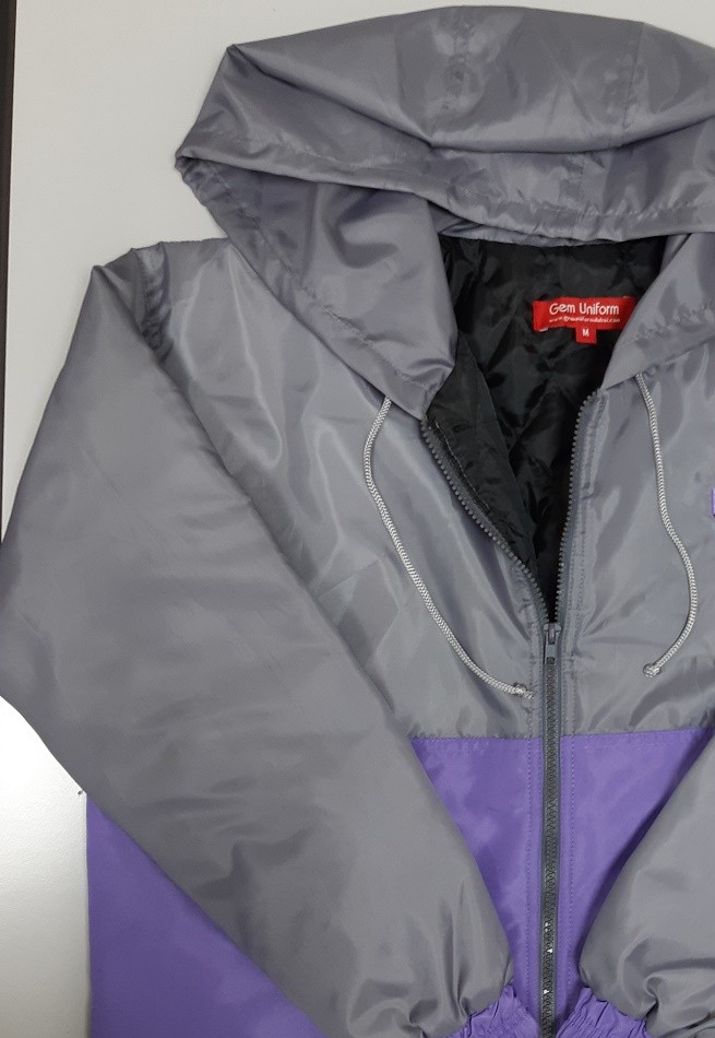 Al Thiqa driver jacket with GEM Uniform woven label